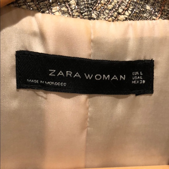 Zara jacket/blazer size L - Picture 3 of 4